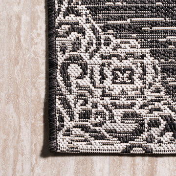 Tuscany Ornate Medallions Indoor/outdoor Area Rug